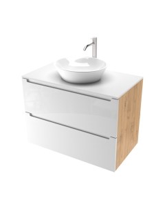 Тумба под умывальник ЗОВ Дион 70 / D70LHO0M9003GKV5-KP13W Зов