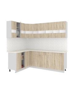 Кухонный гарнитур Кортекс-мебель Корнелия Экстра 1.5x2.3м