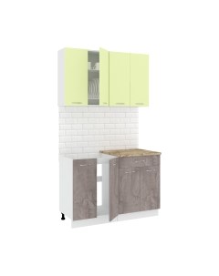 Кухонный гарнитур Кортекс-мебель Корнелия Лира-лайт 1.2м
