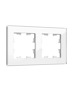 Рамка для выключателей и розеток IEK Brite BR-M22-G-K01 Iek