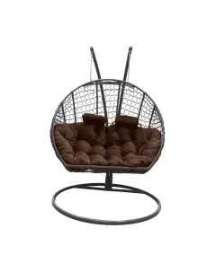 Кресло подвесное Craftmebelby Кокон Двойной Премиум Кольца