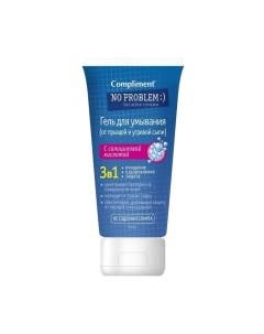 Крем для умывания Compliment No problem Матирующий 3в1 для проблемной чувствительной кожи