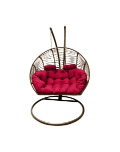 Кресло подвесное Craftmebelby Кокон Двойной Премиум Зигзаг