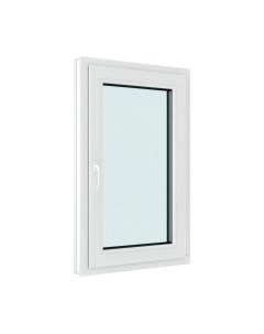 Окно ПВХ Rehau Roto NX Одностворчатое Поворотно-откидное правое 2 стекла
