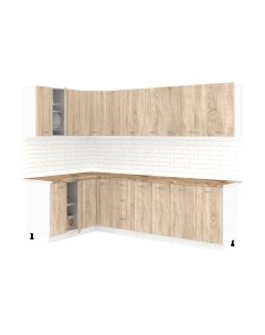 Кухонный гарнитур Кортекс-мебель Корнелия Лира 1.5x2.7