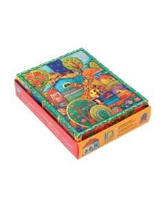 Развивающая игра Айрис-пресс Умные кубики. Кто живет в разноцветном городке?