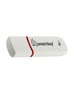 USB flash накопитель SmartBuy Crown White 16GB (SB16GBCRW-W) Smartbuy