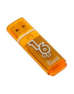 USB flash накопитель SmartBuy Glossy Orange 16GB (SB16GBGS-Or) Smartbuy