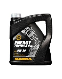 Моторное масло Energy Formula PSA 5W30 C3 / MN7703-4 Mannol