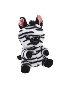 Мягкая игрушка Fluffy Family Зебренок Глазастик / 682168 Fluffy family