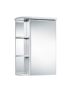 Шкаф с зеркалом для ванной Акваль Эмили 55 / AL.04.55.55.R