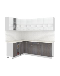 Кухонный гарнитур Кортекс-мебель Корнелия Экстра 1.5x2.3м