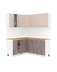 Кухонный гарнитур Кортекс-мебель Корнелия Лира 1.5x1.8