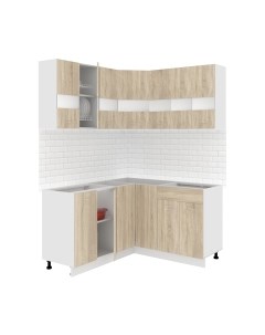 Кухонный гарнитур Кортекс-мебель Корнелия Экстра 1.5x1.5 без столешницы