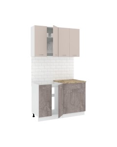 Кухонный гарнитур Кортекс-мебель Корнелия Лира-лайт 1.2м