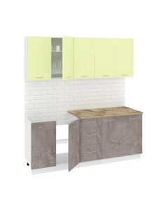 Кухонный гарнитур Кортекс-мебель Корнелия Лира 2.0м