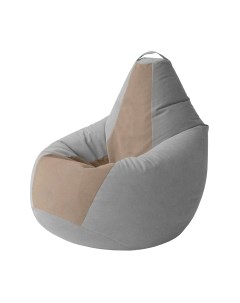 Бескаркасное кресло Kreslomeshki Груша Kombo XL / GKV-120x85-SH