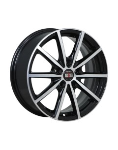 Литой диск Alcasta M61 17x7" 5x114.3мм DIA 60.1мм ET 45мм BKF