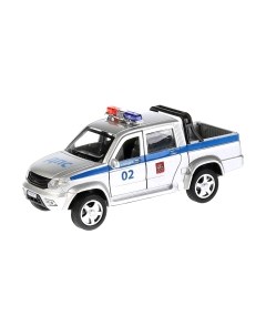 Автомобиль игрушечный Технопарк Uaz Pickup Полиция / PICKUP-P