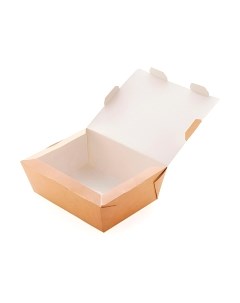 Набор коробок упаковочных для еды Паксервис Eco Lunch 600 / 285772