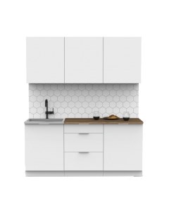 Кухонный гарнитур Интермебель Микс Топ-4 1.8м