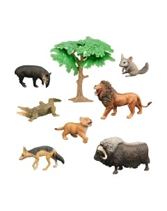 Набор фигурок коллекционных Masai Mara Мир диких животных / MM211-261 Masai mara