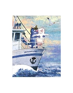 Набор алмазной вышивки Морское приключение / WD262 Wizardi