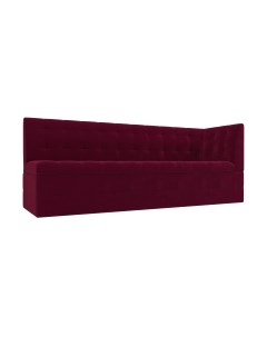 Скамья кухонная мягкая Лига Диванов Бриз правый со спальным местом/ 109635 Лига диванов