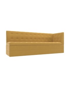 Скамья кухонная мягкая Лига Диванов Бриз правый / 109636 Лига диванов