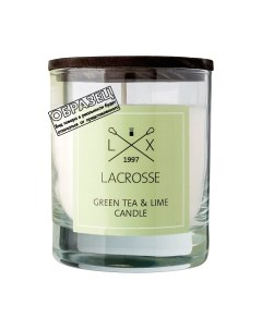 Свеча Lacrosse Зеленый чай и лайм / VV040TVLC Ambientair