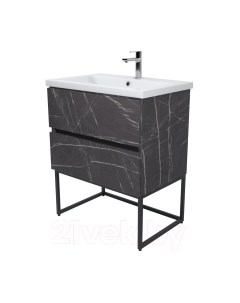 Тумба под умывальник Дабер 012 Andrea Elen 80 / Т12.8А.0.12Ч