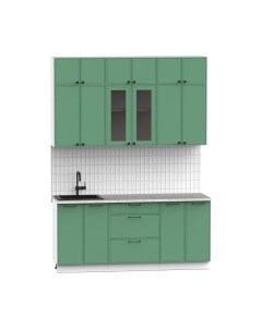 Кухонный гарнитур Лион-4 В-1 1.8м Интермебель