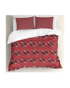 Комплект постельного белья Ambesonne Узор восточный / bls_33477_euro