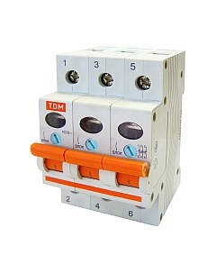 Выключатель нагрузки TDM ВН-32-3P-63A / SQ0211-0027 Tdm