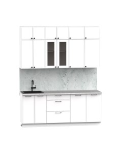Кухонный гарнитур Лион-5 В-1 2м Интермебель
