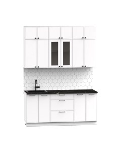 Кухонный гарнитур Лион-4 В-1 1.8м Интермебель