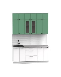 Кухонный гарнитур Лион-4 В-1 1.8м Интермебель