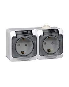 Розетка Systeme (Schneider) Electric Этюд PA16-244B Systeme (schneider) electric