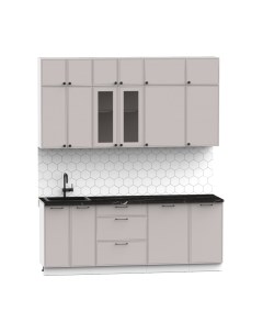 Кухонный гарнитур Лион-6 В-1 2.1м Интермебель