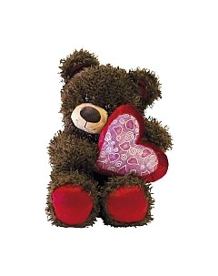 Мягкая игрушка Fancy Медвежонок Чиба с сердцем / МЧС01