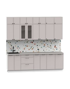 Кухонный гарнитур Лион-9 В-1 2.6м Интермебель