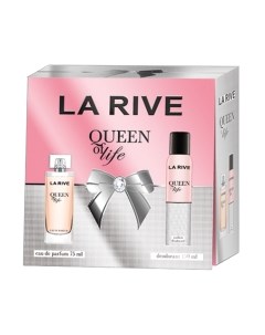 Парфюмерный набор La Rive Queen Of Life Woman Парфюмерная вода 75мл + дезодорант 150мл La rive