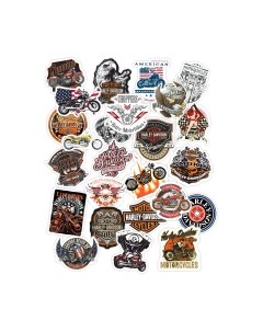 Набор наклеек Harley Original Gothic kotik production