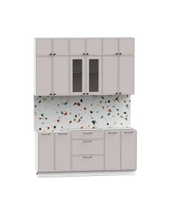 Кухонный гарнитур Лион-4 1.8м без столешницы Интермебель