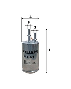 Топливный фильтр Filtron PP866/4