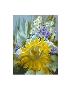 Картина по номерам Подсолнух / 782-AS Белоснежка