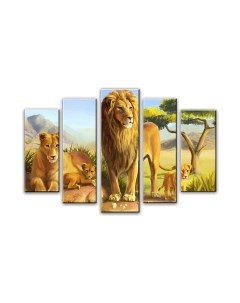 Картина модульная Arthata 5m-737