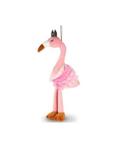 Мягкая игрушка Maxitoys Luxury Фламинго в юбочке и короне / MT-MRT081908-26