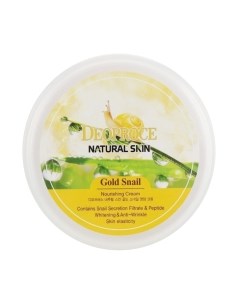 Крем для лица Deoproce Natural Skin Gold Snail Nourishing