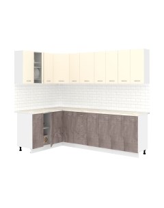 Кухонный гарнитур Кортекс-мебель Корнелия Лира 1.5x2.5м